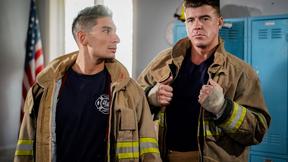 ”Gay firemen in the locker room”