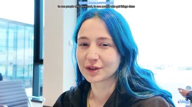 French vlog girl gets shaved backstage Berlin solo big tits