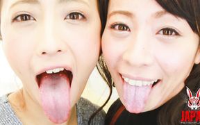 Intimate Moments: Join Hana &amp; Yuri's Sensual French Kiss!