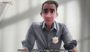Step Dad Cop Prisoner Rough Interrogation Gone Bad