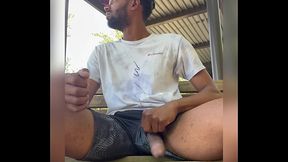 College campus wank