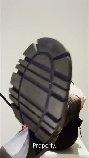 Boots domination with JOI instructions, POV
