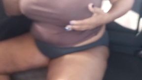 Ebony GILF Masturbation