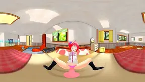 Immerse in VR – Kasane Teto's Dildo Adventure in Ultra-realistic 3D Hentai Fantasy