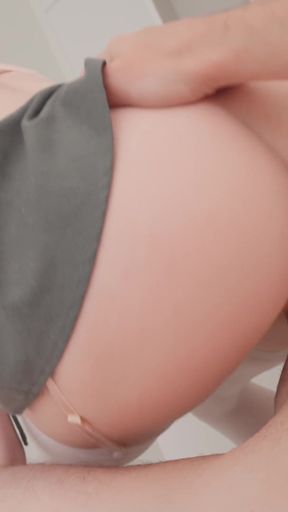 Creamed the Bank Bitch’s Pussy - Got a Better Mortgage Deal! Fucked Her Tight Manager Pussy Rough