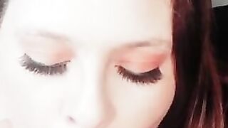 Nerdcandy90 getting drenched into cum