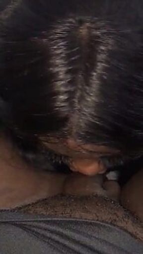 Sucking his cock, my way - BBC, BBBW, deepthroat, ebony