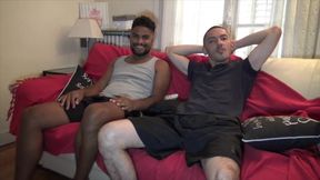 Sexy Latino fucked raw by straight boy curious