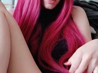 Redhead Egirl screws herself with her sex-toy(full vid on my 0nlyfans/ManyVids)