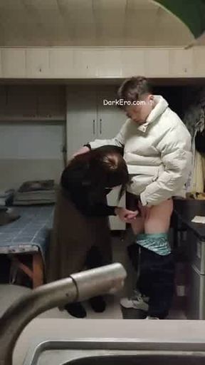 Hong Kong step sister enjoy with uncle