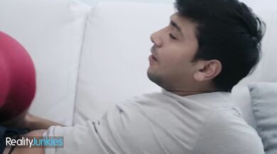 REALITYJUNKIES - Brunette With A Juicy Ass Shows Her Trainer What She's Made Off With A Wild Fuck