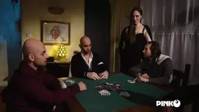 Alexandra Stein craves double penetration with poker buddies