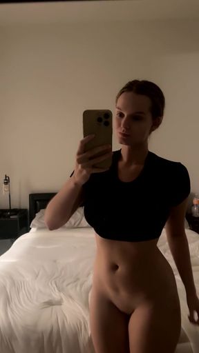 Female Onlyfans Model in Studio