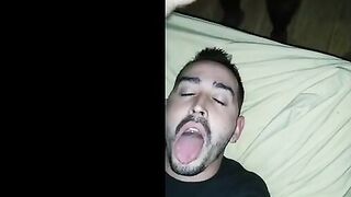 Hunk Latin Amateur Blowjob