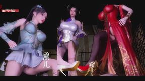Sculpted in Pixels: 3D Beauty with Bigtits - 3D Animation Hentai