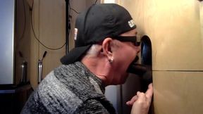 Sucking Chocolate Cock At The Gloryhole