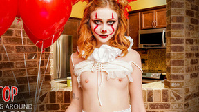 Stop Clowning Around Step Sister! - HALLOWEEN edition