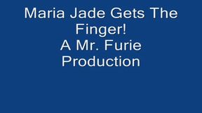 Maria Jade Gets The Finger! WMV