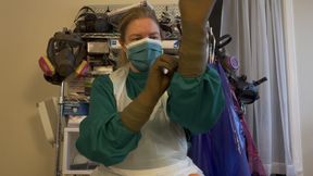 Gas Mask Catsuit Sex