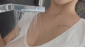 Porno Movie @Shower Sex and #Natural Big Tits #Tattoo with @MurKa Like & Share!