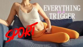 Der Sport-Trigger. Dauergeil im Gym und beim Sport