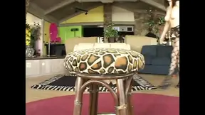 Hottest ebony chick gets deepthroated by XXL black cocks in gang bang