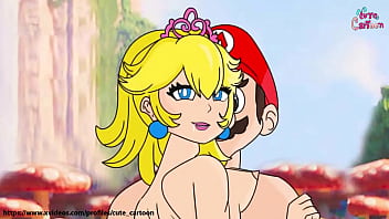 Mario y la princesa peach