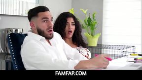 FamFap  -  Hot Curly Black Hair Latina Babe Fucking - Gabriela Lopez