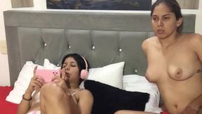 my stepsister masturbates in front of me