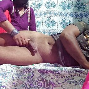 Indian black woman and boy sex in the jungle