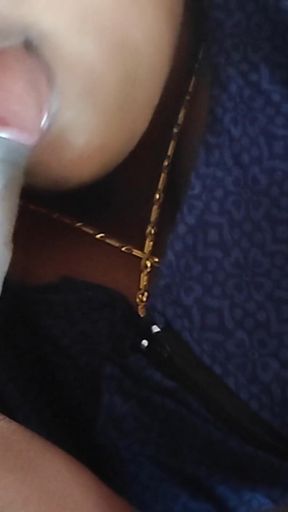 Tamil chennai Wife loves eat my cum always   Clip 1
