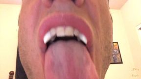 vampire teases shrunken homo before eat