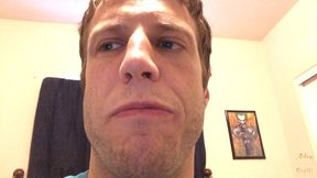 vampire teases shrunken homo before eat