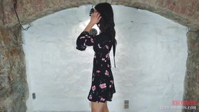 Exclusive Video with Pretty Cute Face Virgin Teen Viola Kat in Nude Casting