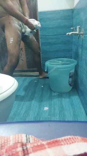 Inside the Bathroom, Amit Remembered His stepsister and Fucked Her in Her Small Hole.