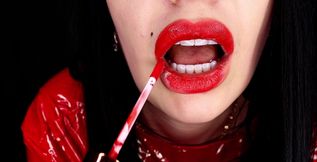 Red Mesmerizing Lips JOI