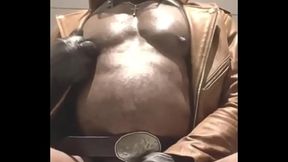 Black Daddy Big Cock Smoke &amp_ Heavy Cum Bust