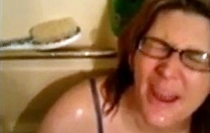 Amateur wife Drinks 2 guys piss