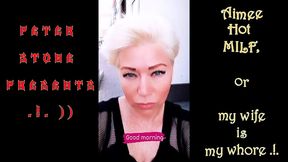my wife is a webcam whore, and it s great! if you want happiness in your family life, follow our example, bro! ))