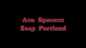 .runaway lesbians zoey portland and ava sparxxx