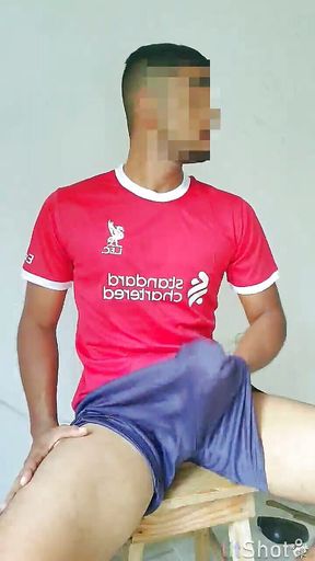 Horny Indian Cock Is Masturbated