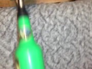 Alone with our HISMITH Sex Machine, moaning loud, intense pleasure, rapid fucking & cumshot I tasted