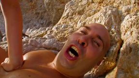 Spanish babe enjoying anal fuck