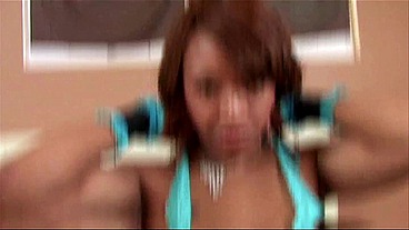 Pinky Strap-On Anal Fucks Ayana Angel