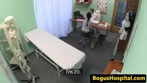 Real amateur patient cocksucking before oral