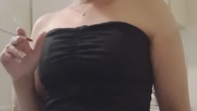 Lady in black