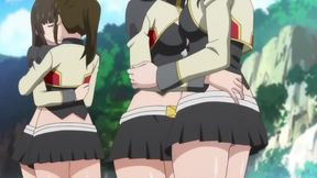 Valkyrie Drive Uncensored Sexy Lesbian Yuri Compilation