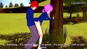 Teen Uniformed Cutie Gets Fucked Outdoors in Koikatsu Party 3D Anime Adventure