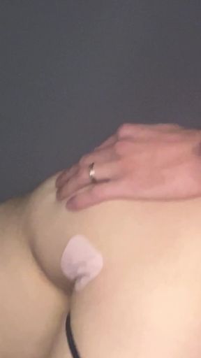 Emotional moment from "Juicy pussy - Doggy Style SO GOOD"