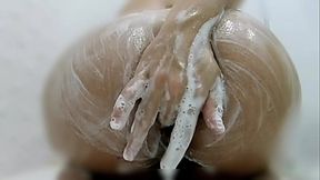 Karina at bathroom, at shower compilation